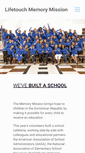 Mobile Screenshot of lifetouchmemorymission.com